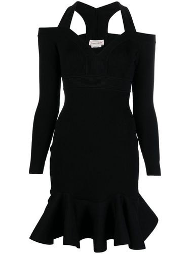 Off-shoulder Mini Dress - Alexander McQueen - Modalova