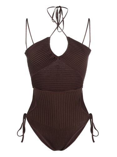 Cut-out Knitted Bodysuit - Andreadamo - Modalova