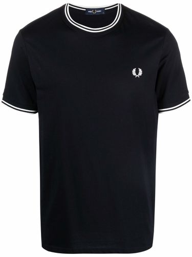 FRED PERRY - Logo Cotton T-shirt - Fred Perry - Modalova