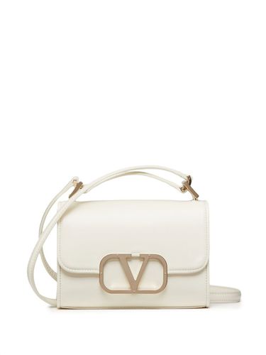 Vlogo Type Small Leather Shoulder Bag - Valentino Garavani - Modalova