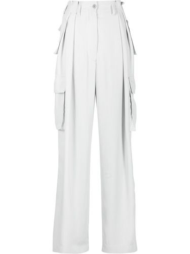 Gabardine Cargo Trousers - Dries Van Noten - Modalova