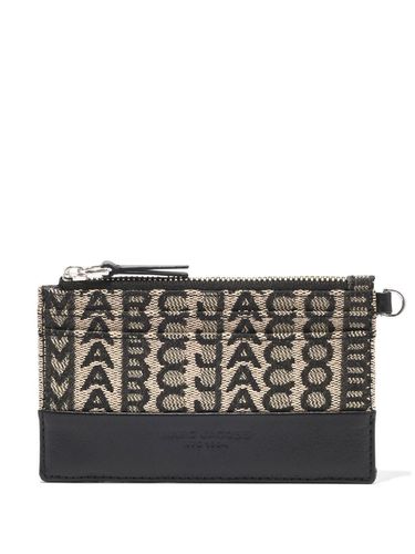 The Monogram Leather Top Zip Wristlet Wallet - Marc Jacobs - Modalova