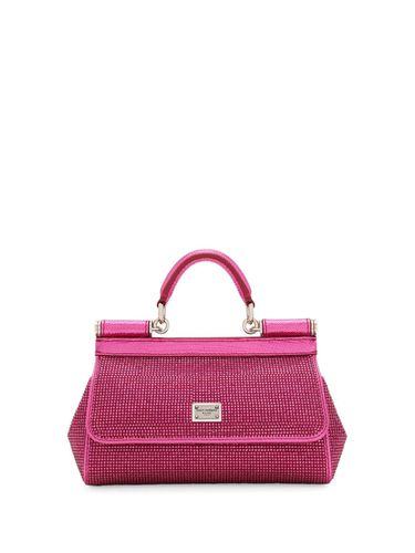 Sicily Strass-embellished Small Handbag - Dolce & Gabbana - Modalova