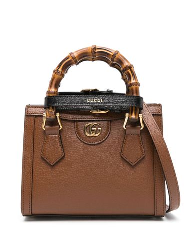 Diana Mini Leather Shopping Bag - Gucci - Modalova