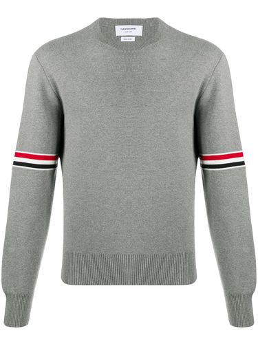 Cotton Crewneck Jumper - Thom Browne - Modalova