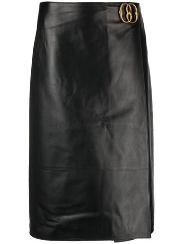 BALLY - Leather Midi Skirt - Bally - Modalova