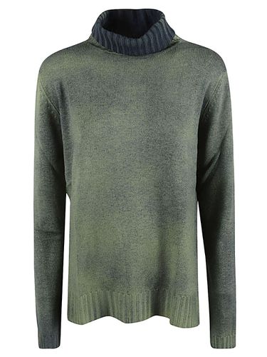 Wool And Cashmere Blend Turtleneck Sweater - Alessandro Aste - Modalova