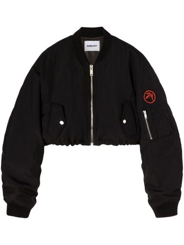 Cropped Patch Bomber Jacket - Ambush - Modalova