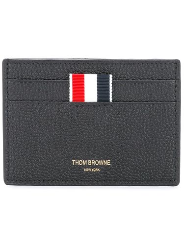 Leather Credit Card Case - Thom Browne - Modalova