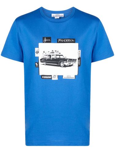 Printed Cotton T-shirt - A.p.c. X Jw Anderson - Modalova