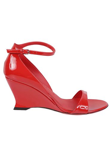 Patent Leather Open-toe Sandals - Ferragamo - Modalova