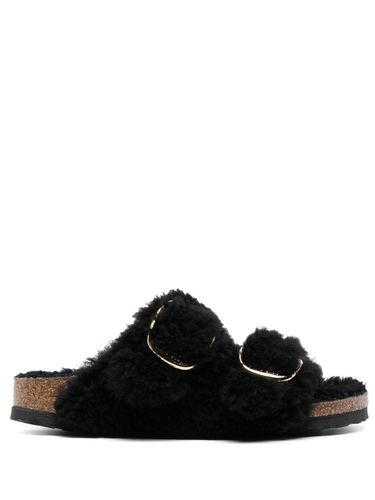 Arizona Big Buckle Shearling Sandals - Birkenstock - Modalova