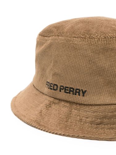 FRED PERRY - Cord Bucket Hat - Fred Perry - Modalova