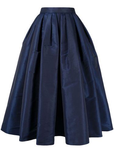 Pleated Flared Midi Skirt - Alexander McQueen - Modalova