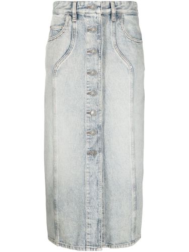 Vandy Denim Midi Skirt - Marant Etoile - Modalova