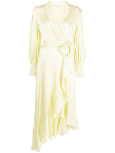 ZIMMERMANN - Silk Wrap Midi Dress - Zimmermann - Modalova