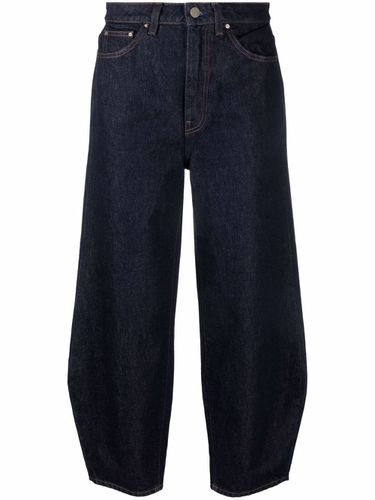 Barrel Leg Denim Cotton Jeans - Toteme - Modalova