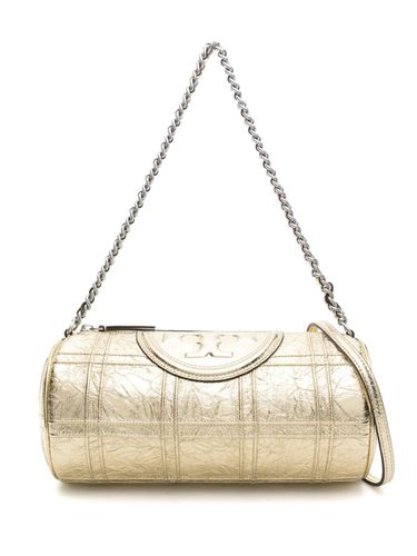 Fleming Soft Leather Barrel Bag - Tory Burch - Modalova