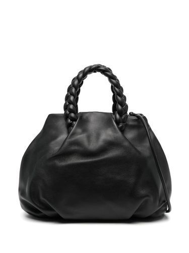 Bombon Medium Plaited-handle Leather Handbag - Hereu - Modalova