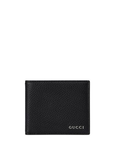 GUCCI - Logo Leather Bi-fold Wallet - Gucci - Modalova