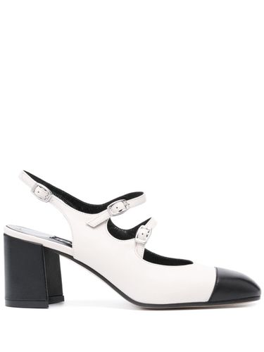 Papaya Leather Slingback Pumps - Carel Paris - Modalova