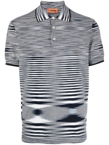 Tie-dye Print Cotton Polo Shirt - Missoni - Modalova