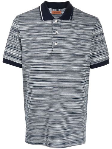 Tie-dye Print Cotton Polo Shirt - Missoni - Modalova