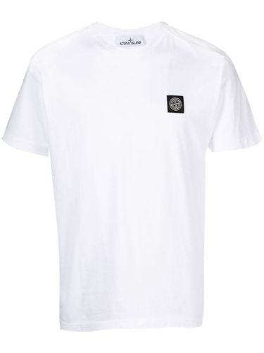 STONE ISLAND - Logo Cotton T-shirt - Stone Island - Modalova