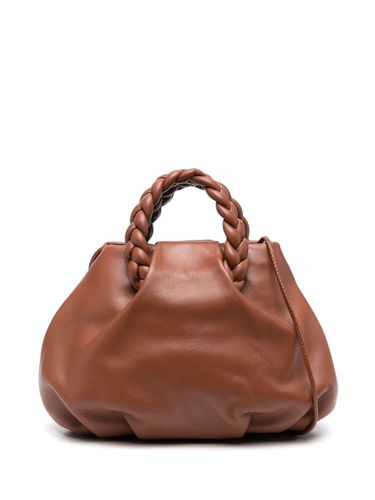Bombon Plaited-handle Leather Handbag - Hereu - Modalova