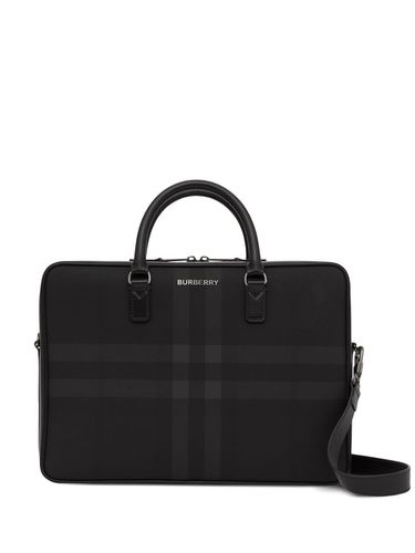 Check Motif Messenger Bag - Burberry - Modalova