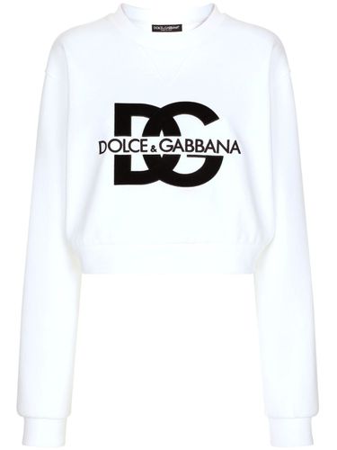 Dg Logo Crewneck Sweatshirt - Dolce & Gabbana - Modalova