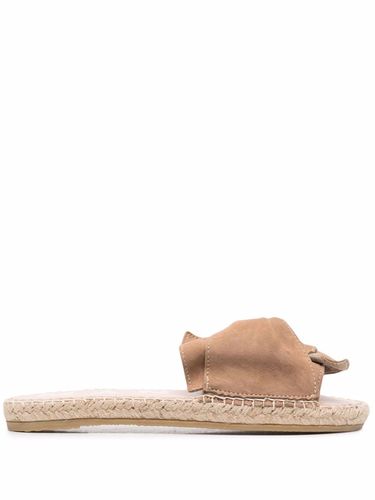 Hamptons Knot-detail Suede Sandals - Manebi - Modalova