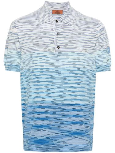 Tie-dye Print Cotton Polo Shirt - Missoni - Modalova