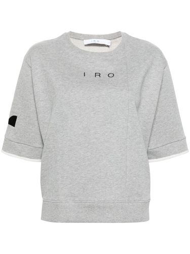 Logo Organic Cotton Sweatshirt - Iro - Modalova