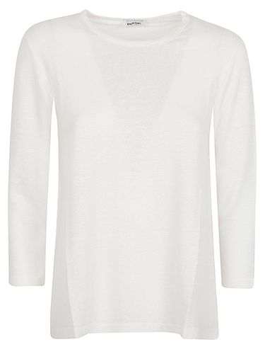Linen Jersey Long Sleeve T-shirt - Base - Modalova