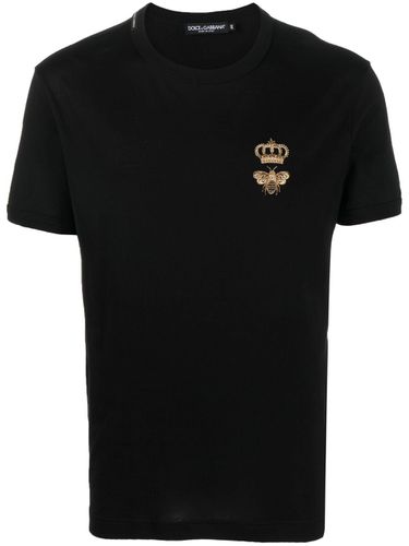 Logo Cotton T-shirt - Dolce & Gabbana - Modalova