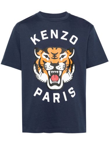 KENZO - Lucky Tiger Cotton T-shirt - Kenzo - Modalova
