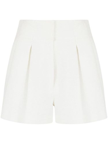 Cotton Tweed Shorts - Emporio Armani - Modalova