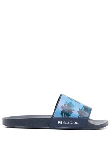 Palm Print Pool Slides - PS Paul Smith - Modalova