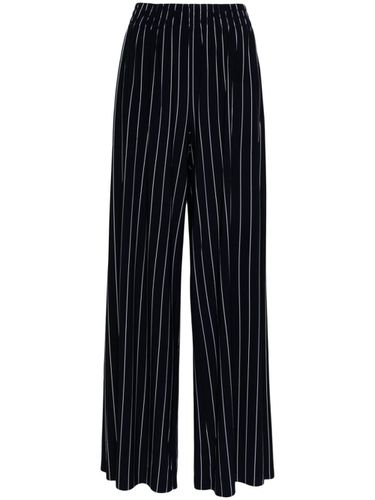 Pinstripe Flared Trousers - Norma Kamali - Modalova