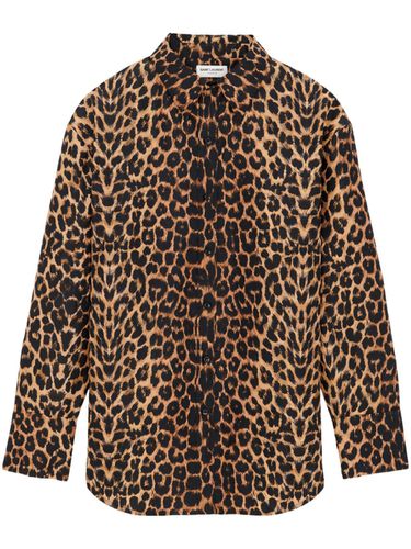 Silk Oversized Shirt - Saint Laurent - Modalova