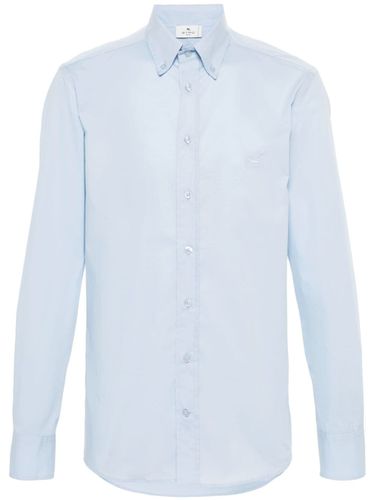 ETRO - Logo Cotton Shirt - Etro - Modalova