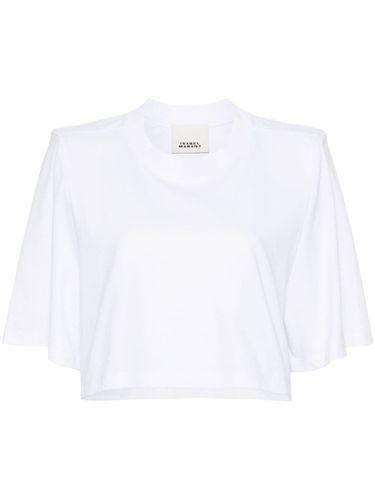 Zaely Cotton Cropped T-shirt - Isabel Marant - Modalova