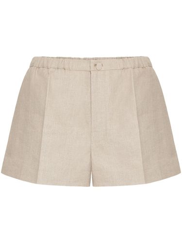 VALENTINO - Linen Shorts - Valentino - Modalova