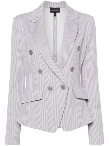 Singke-breasted Blazer Jacket - Emporio Armani - Modalova