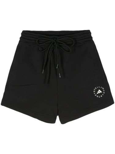 Logo Organic Cotton Shorts - Adidas By Stella Mccartney - Modalova