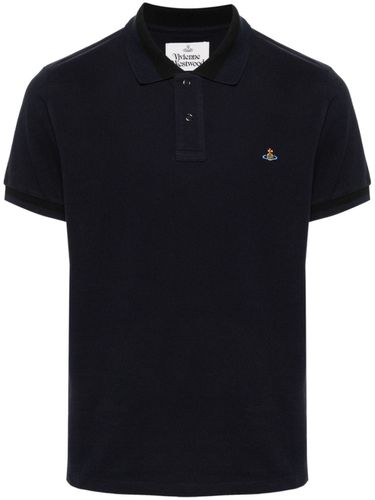 Logo Cotton Polo Shirt - Vivienne Westwood - Modalova