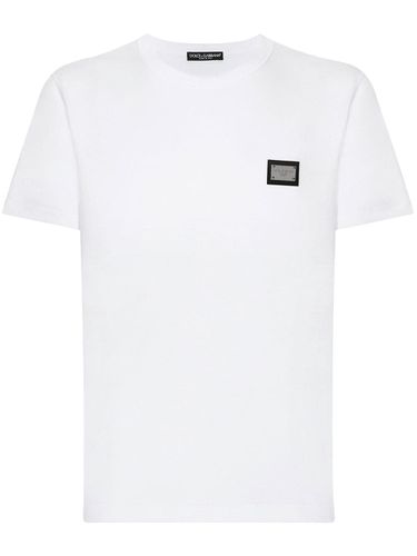 Logo Cotton T-shirt - Dolce & Gabbana - Modalova