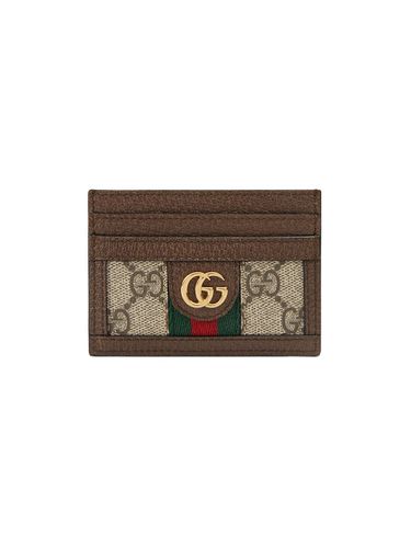 Ophidia Gg Supreme Card Case - Gucci - Modalova