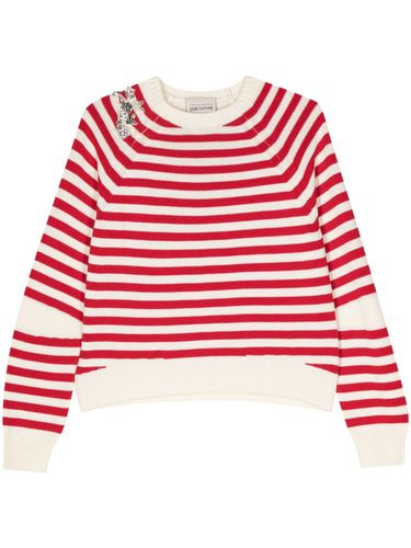 Stephanie Striped Cotton Sweater - Semicouture - Modalova